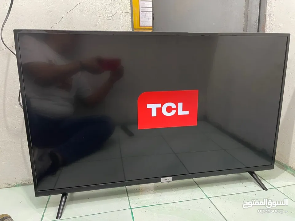 شاشة سمارت نوع TCL حجم شاشة 42 بوصة مستعمل قليل نظيف جدا