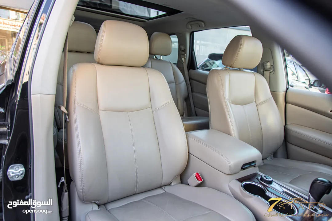 Nissan Pathfinder SV 2018  السيارة وارد الشركة و قطعت مسافة  80,000  كم فقط