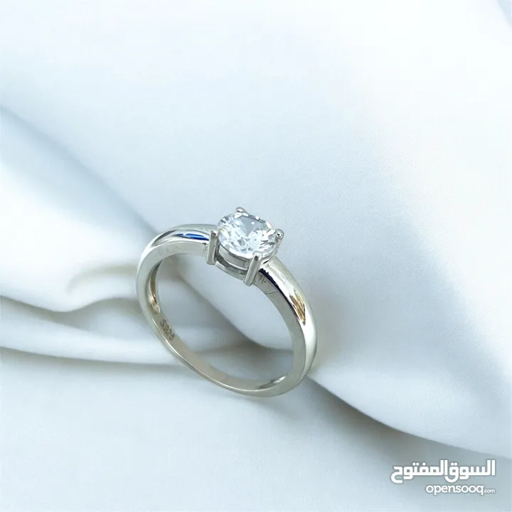 خواتم فضة أصلي مختوم s925 ، موديلات حديثة ، نمر مختلفة