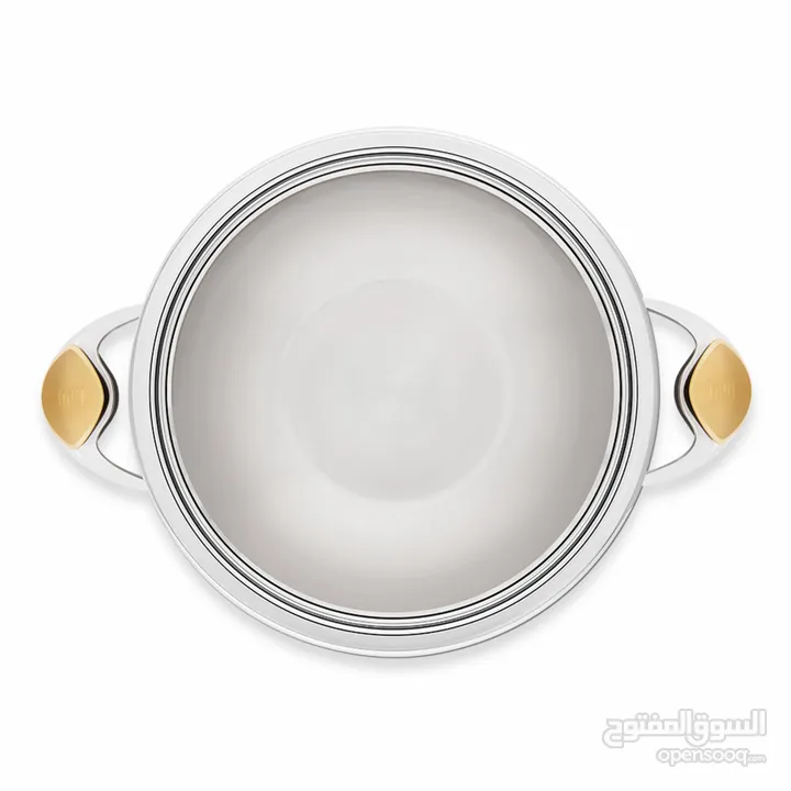 أنية الطبخ  ( ووك ) مع غطاء , قطر 30 سم   انية - طنجرة - إناء - وعاء - طناجر- أواني - طاسة
