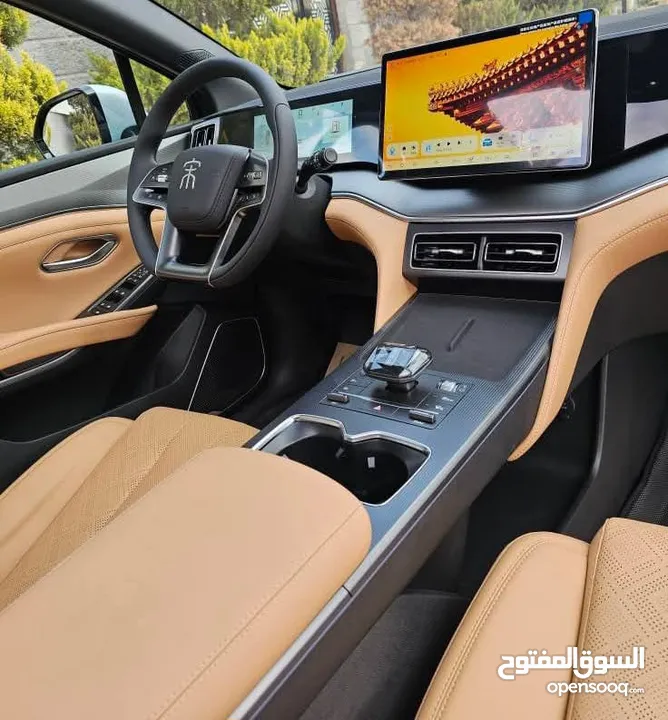BYD سونغ L...أعلى فئة فل كامل جميع  الاضافات محرك1500 يقطع 1200كيلو وبطارية تقطع 150 كيلو بالشحنة