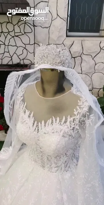فستان زفاف شبه وكاله
