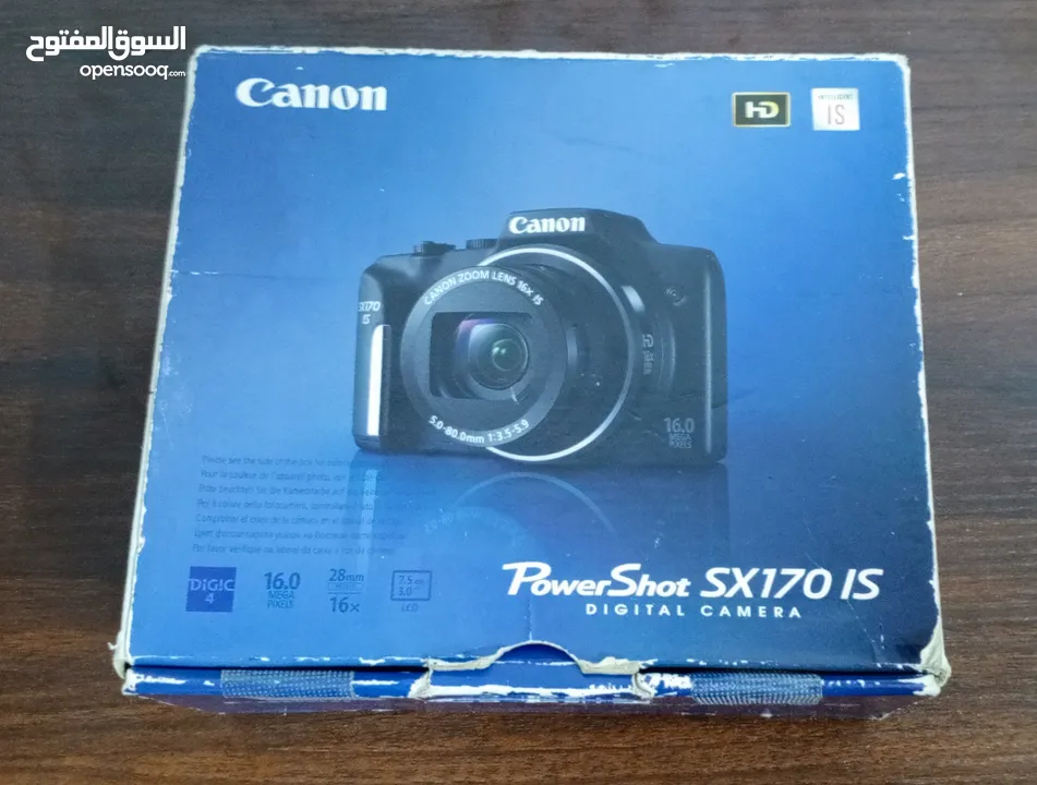 كاميرا كانون SX170 IS PowerShot للبيع