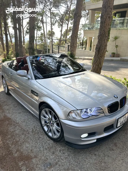 BMW E46 ci cabrio 2003 (3000 cc )for sale ( للبيع او البدل)