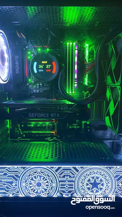 Gaming PC Rtx 2060 super with monitor