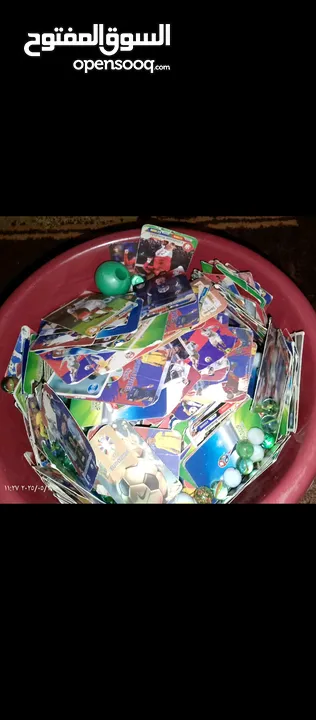 كروت لاعبين تقريبا 770 كرت مع 117 دوحل