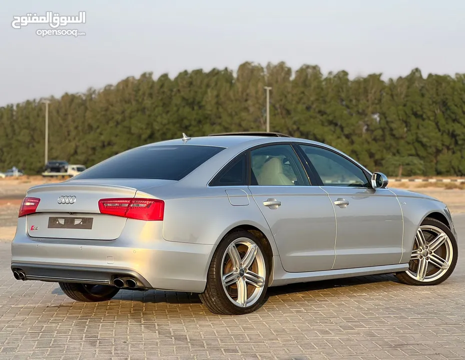 AUDI S6 2015 V8T S-LINE QUATTRO GCC FULL OPTION