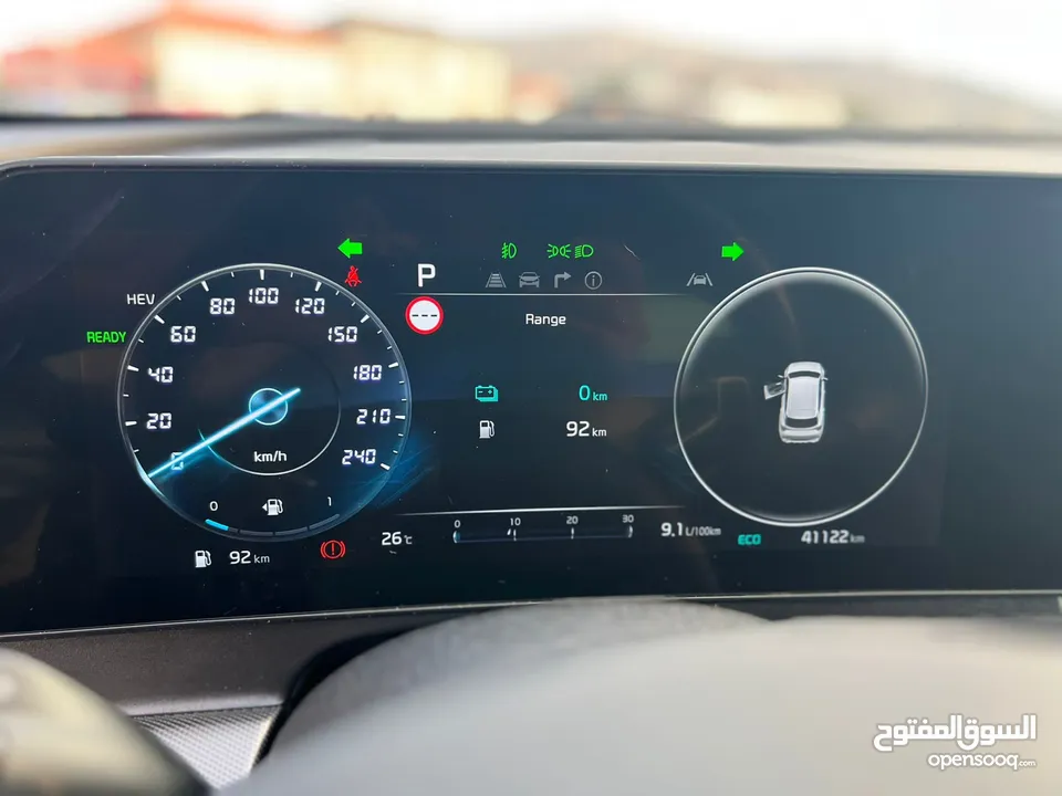 كايا سبورتاج  GT-Line Plug In /2022  فل الفل فتحة سقف بانوراما  فل مسكر  Plug In 4x4 -  271Hp