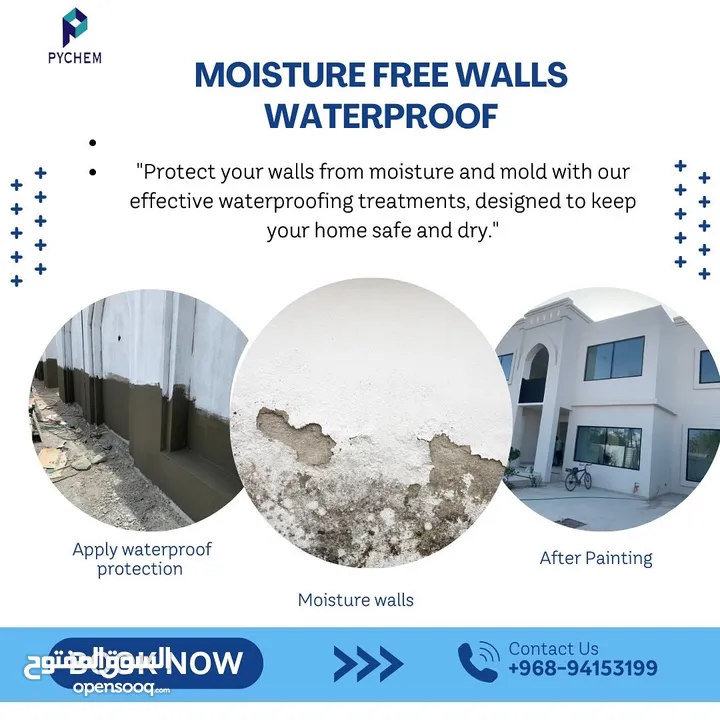 PYCHEM trusted waterproofing partner since 1994 ! Waterproofing expert (building materials)