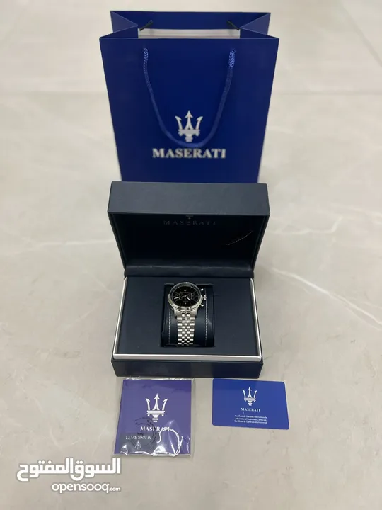 Maserati EPOCA Watch Original/ساعه ميزاراتي أصليه جديدة