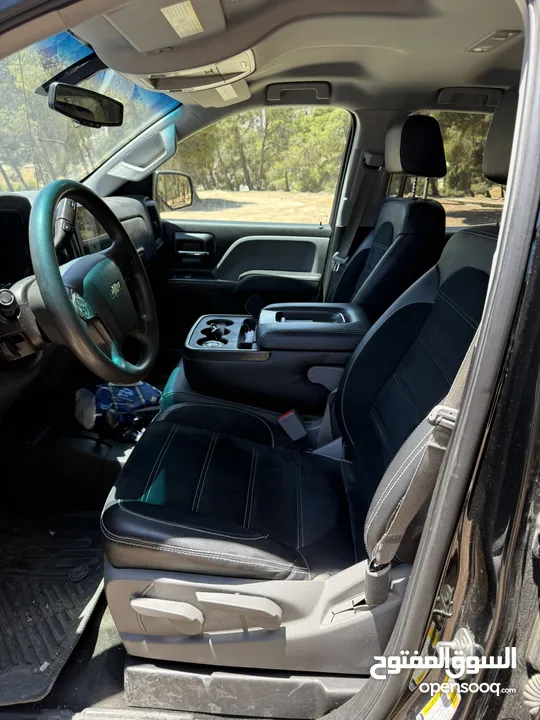 Chevrolet Silverado 2016 – فحص 4 جيد – ترخيص جديد – فل أوبشن – لون أسود
