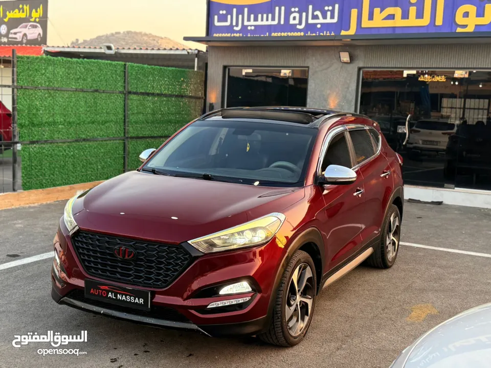 هيونداي توسان ترخيص 2017 دفع رباعي فل الفل بانوراما