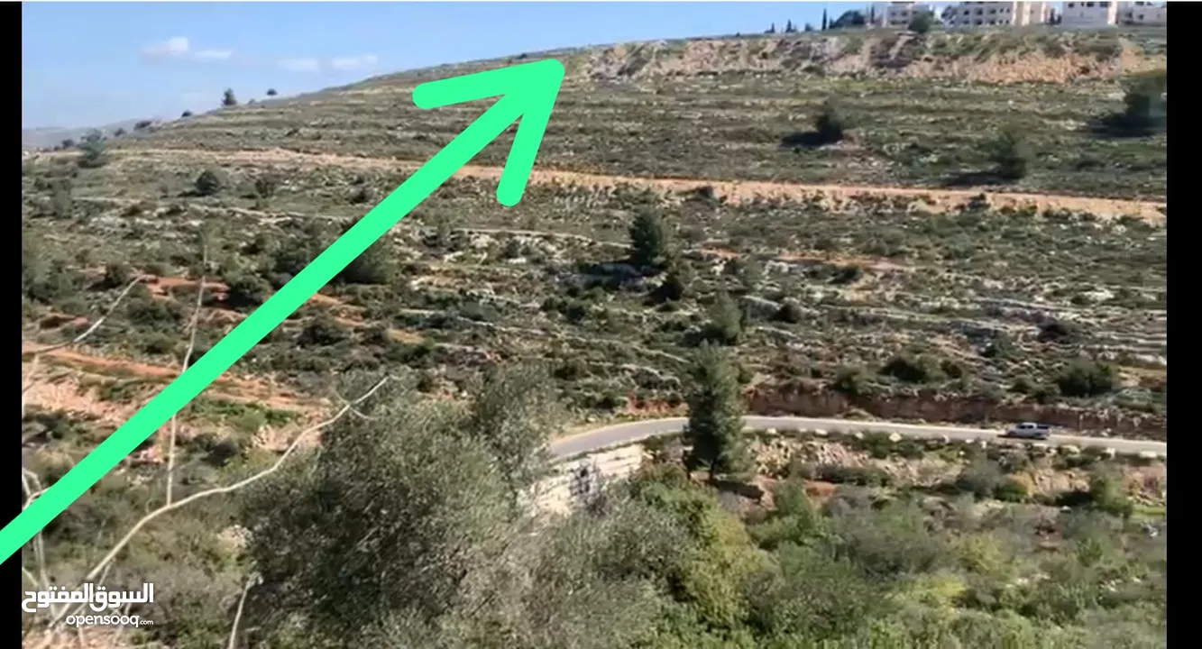 ابو قش ارض للبيع  930 متر اطلاله مميزه