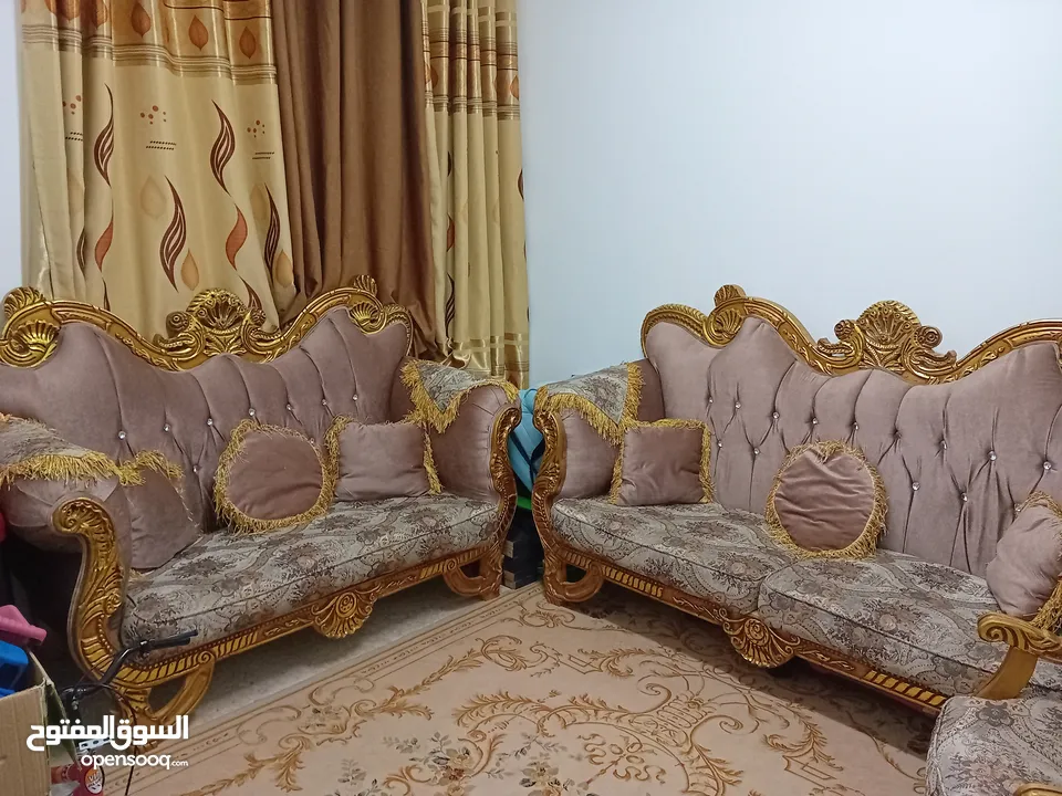 طقم كنب مصري 7 مقاعد