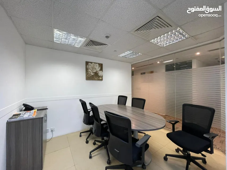 Furnished Office Space in Maktabi Business Center Wattayah FOR RENT