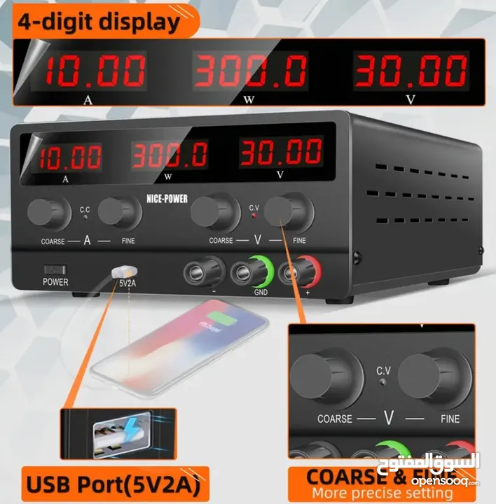 Power supply 30V/10A
