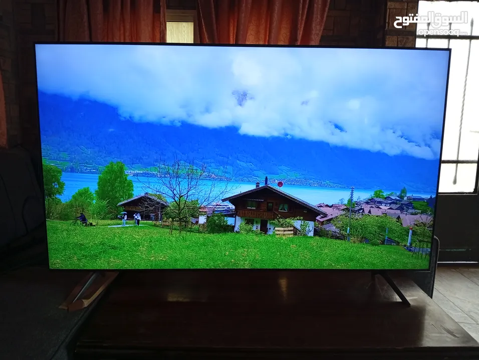 شاشه مجيك 75انش سمارات 4كيه اوامر فل الفل شراء شهر 1 فل سمارت صوت ميوزك ورياضي وتوفير كهرباء