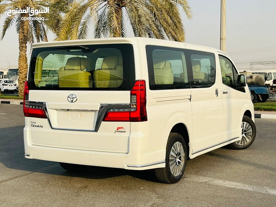 TOYOTA GRANVIA 3.5L PTR WHITE 2023