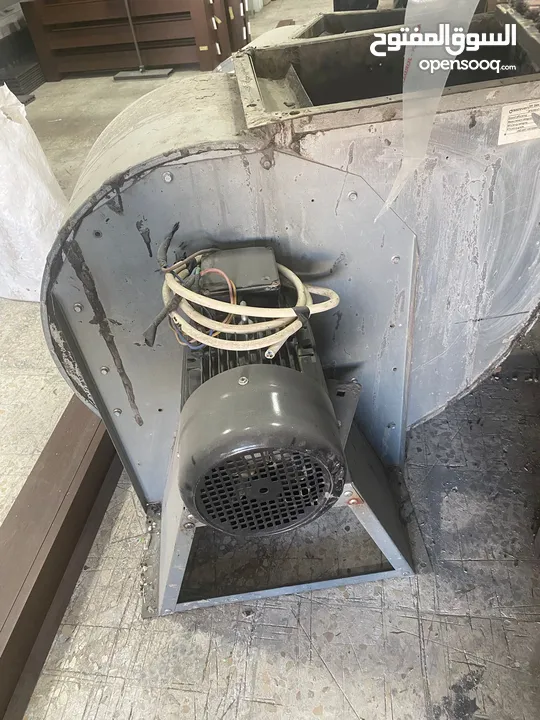 جهاز كاشير ncr امريكي شفاط صناعي صناعة اسبانية  4  حصان يعمل  كهرباء 3 فاز   للمطاعم و لكافة المداخن
