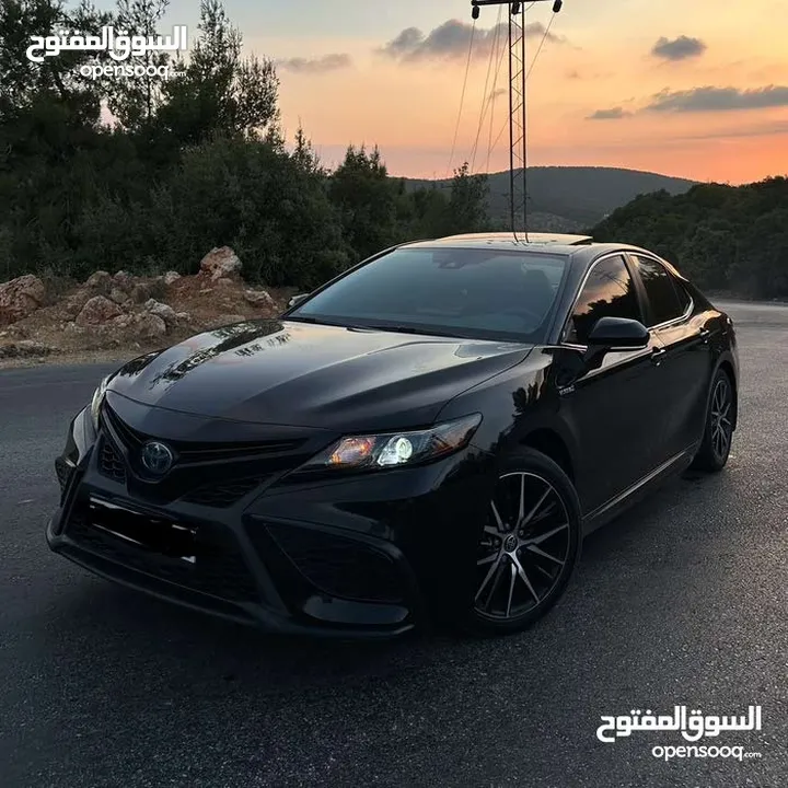كامري 2021 اعلى صنف (SE) Sport بلاك اديشن فحص كامل( كلين )وارد كندا من الزيرو