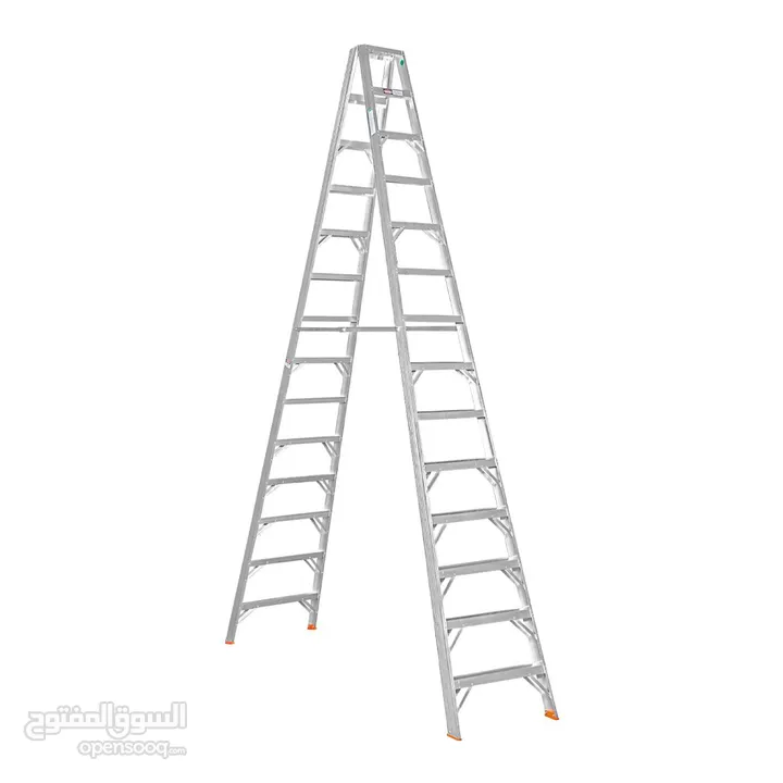 14 step aluminium ladder ( double=28 step)