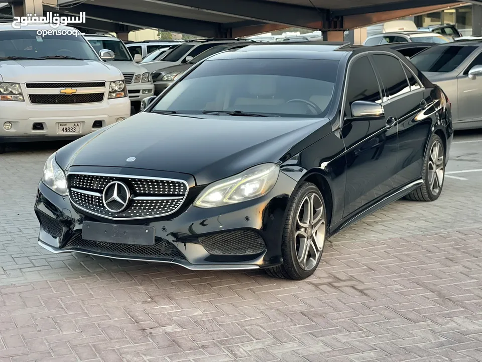 مرسيدس E350 بحالة ممتازة وارد أمريكي فول أوبشن