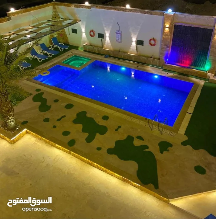 للحجز والاستفسار...أجمل الشاليهات بارقى المناطق... البحر الميت ..منطقة الروضه