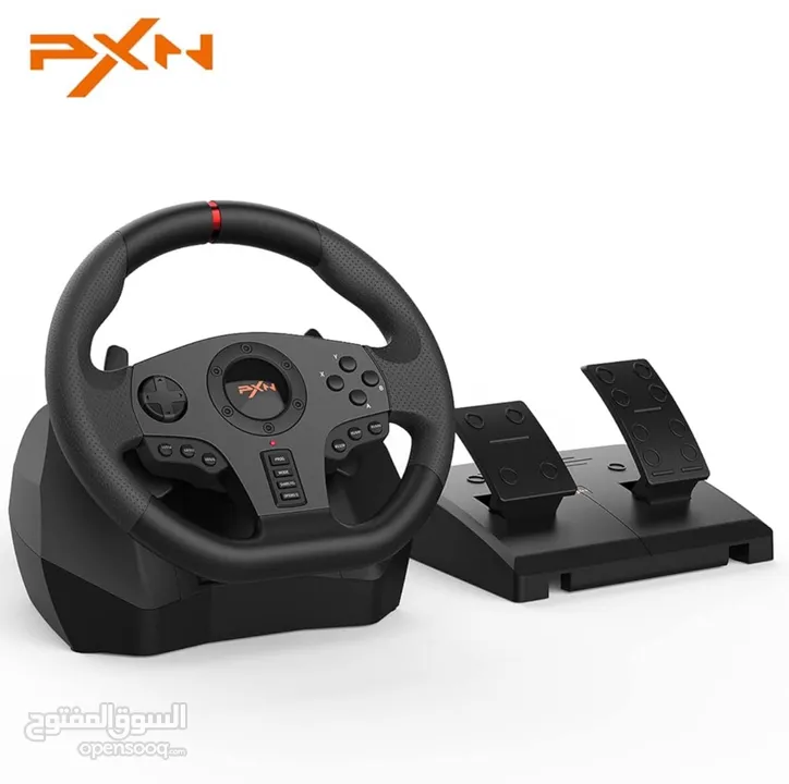 PXN V900 Gaming Racing Wheel  ستيرنج ألعاب مع دعاسات وبسعر مغري