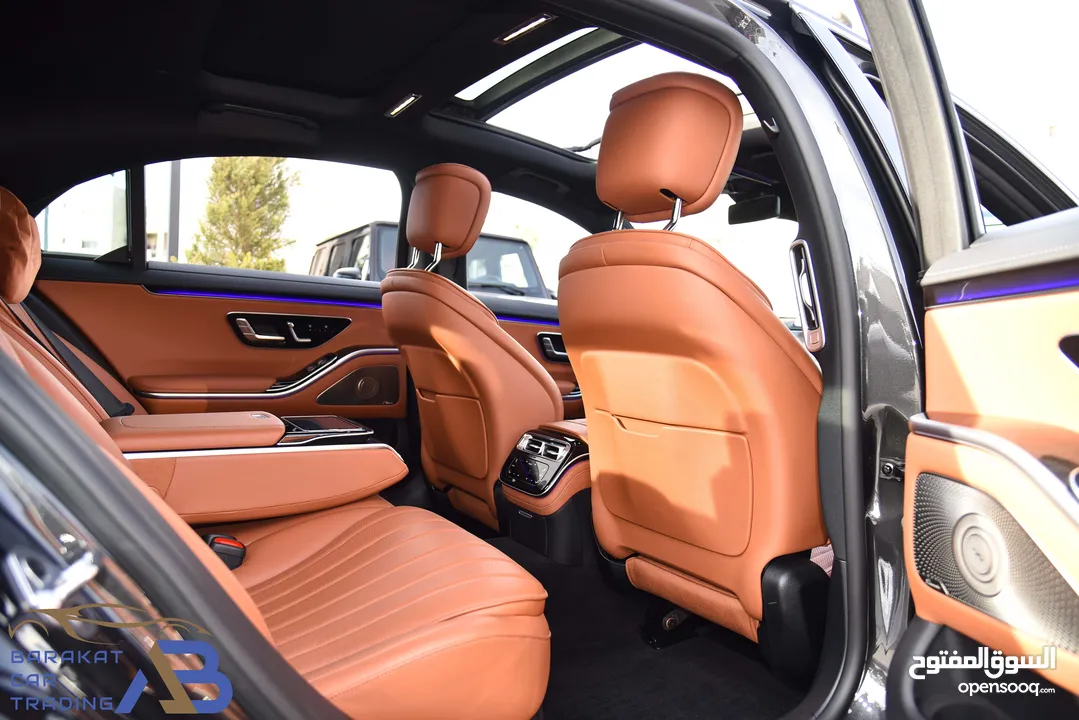 مرسيدس اس كلاس مايلد هايبرد وارد الوكالة 2022 Mercedes S450 4MATIC AMG Line Mild Hybrid