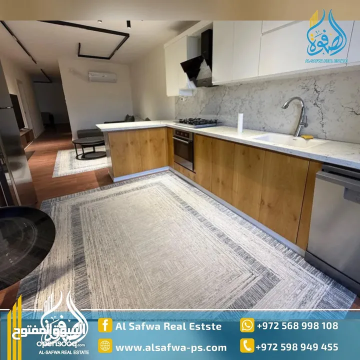 شقه حديثه مميزة و  فخمه جدددا سووووبر ديلوكس  للايجار  باطلاله مميزة وراقيه