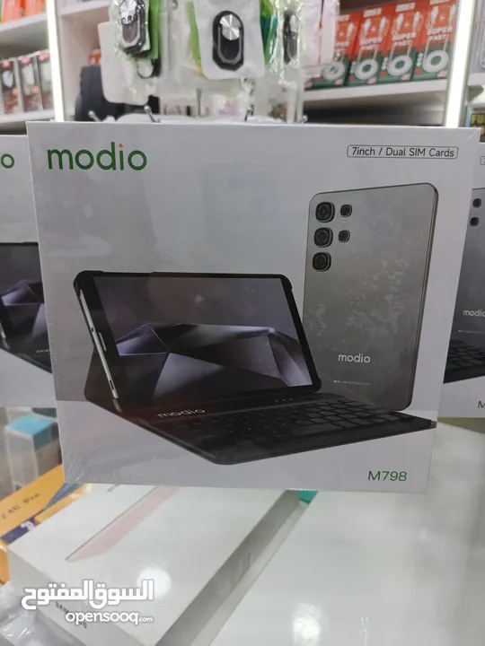 تابلت جديد بالكرتونه modio pc m798 كفاله سنه كامله 512g 16ram