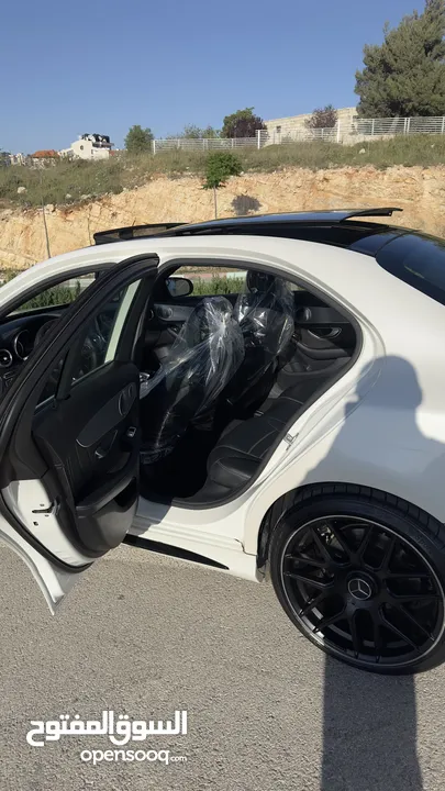 مرسيدس بنز c200 كيت اصلي c63