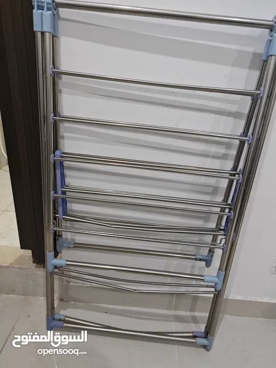 shoes rack and wash clothes hanger  together 3kd