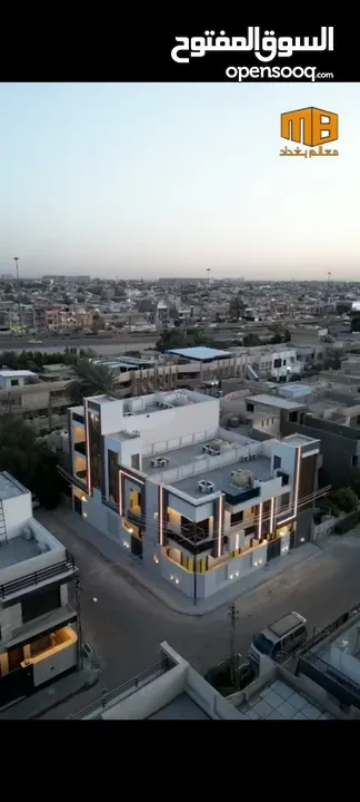 شقة حديثة للايجات بغداد حي العدل شارع القاده تبريد مركزي