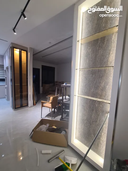 شقة شبه أرضية فاخرة مع اثاث للبيع في البتراوي – قرب دوار الفلاح  Luxury  apartment for sale