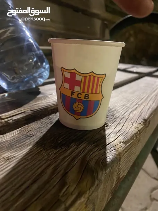 كاسات كرتون 7 Oz 9,,,  Oz ، طباعة خاصة بحد أدنى 500 للمكاتب والمشاريع الصغيرة