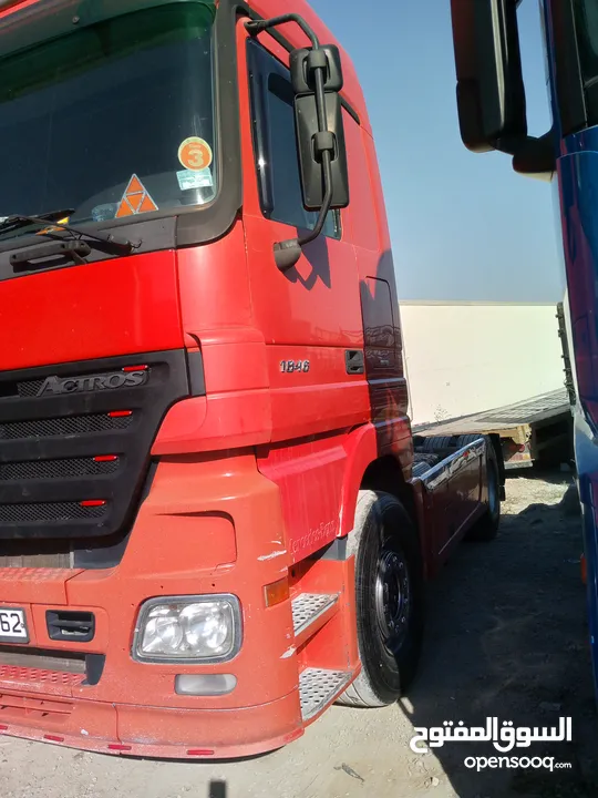 راس تريلا + عرباي حاويات