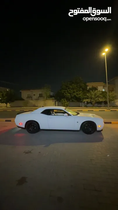 DHS 47000/= 2016 DODGE CHALLENGER 6.4 L V8 SCAT PACK بحالة ممتازة جداً