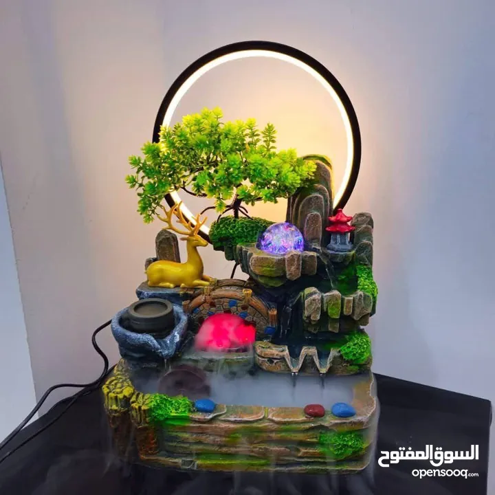 لأجمل ديكور وأفخم التفاصيل (نافورة ريزن مضيئة )