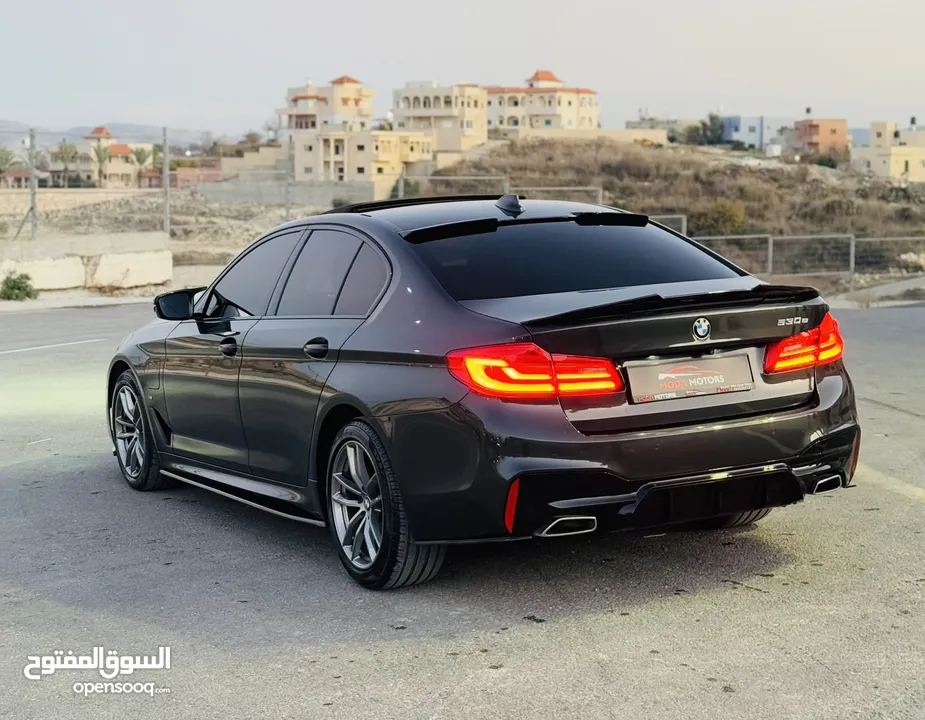 Bmw 530e 2021 بنزين وكهرباء(هايبرد) بالسعر المميز على الكاش ،، فحص نخب