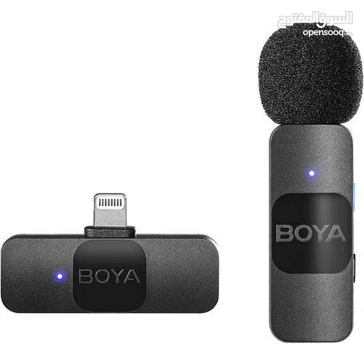 ميكروفون لاسلكي BOYA BY-V10.  BY-V1 Type-c iphon