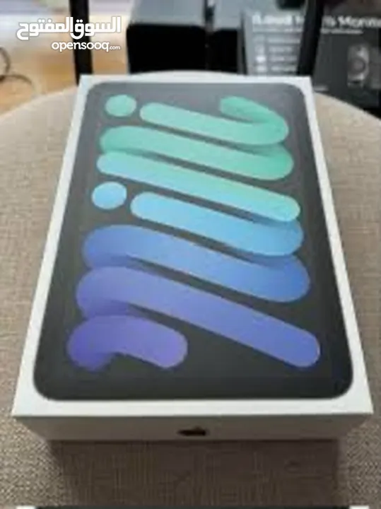 iPad mini 7 جديد كفالة لمدة عام من تاريخ الشراء الجهاز  (128GB)