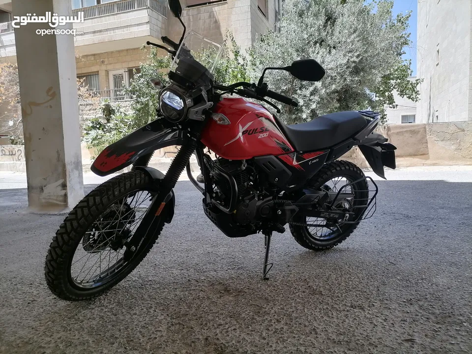 دراجة هيرو اكس بلس 2021 بحالة الوكالة !!!!!!!! HERO XPULSE 2021 للبيع او للبدل