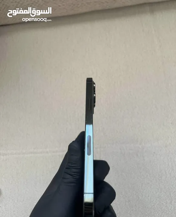 ايفون 13 pro max باللون المميز والنادر اللون الزيتي جهاز لا مفتوح ولا مصلح 256g البطاريه 87