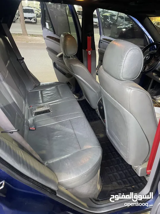 BMW X5 موديل 2001 فحص كامل ترخيص وتنازل واطي للبيع او البدل ع مرسيدس E200 موديل 2004