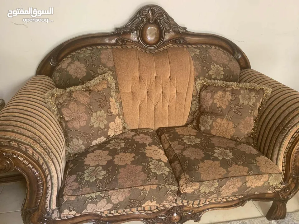 طقم كنب خشب مصري