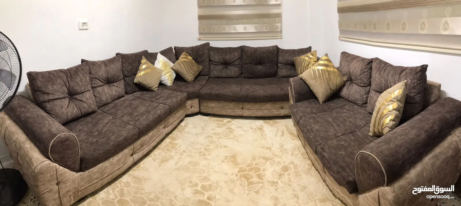 طقم كورنر مستعمل 9 مقاعد تفصيل