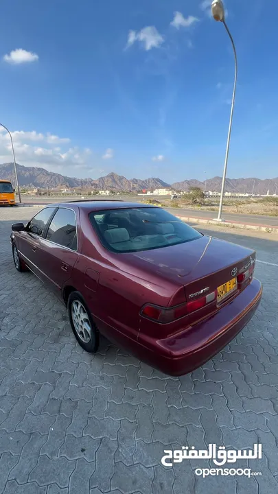 تويوتا مطيري كامري عنابي 98 سته سلندر Toyota Camry V6 1998