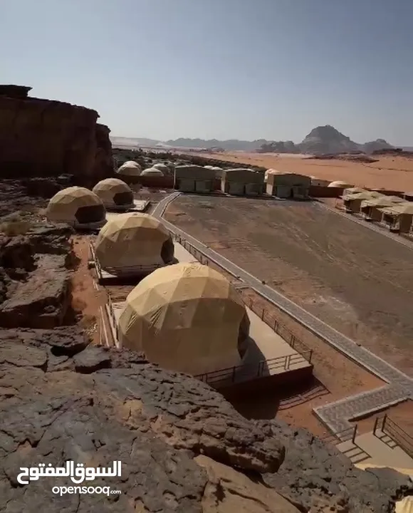 فرصة استثمارية منتجع وادي القمر السياحي الفاخر (Investment opportunity: Moon Valley Luxury Resort)