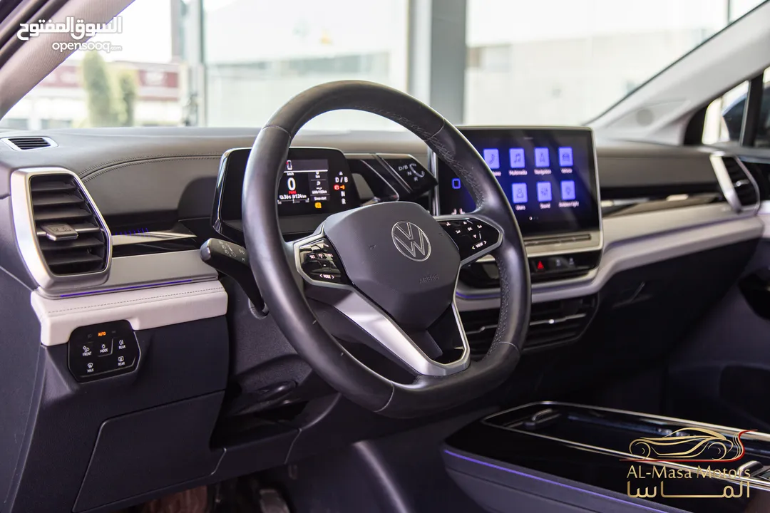 Volkswagen ID6 Crozz Pro 2022  السيارة مميزة جدا و قطعت مسافة 31,000 كيلو متر